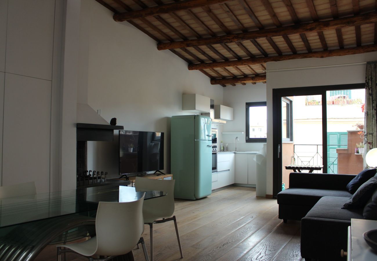 Appartamento a Roma - 068 - Vicolo del Cinque- Stylish Penthouse with te